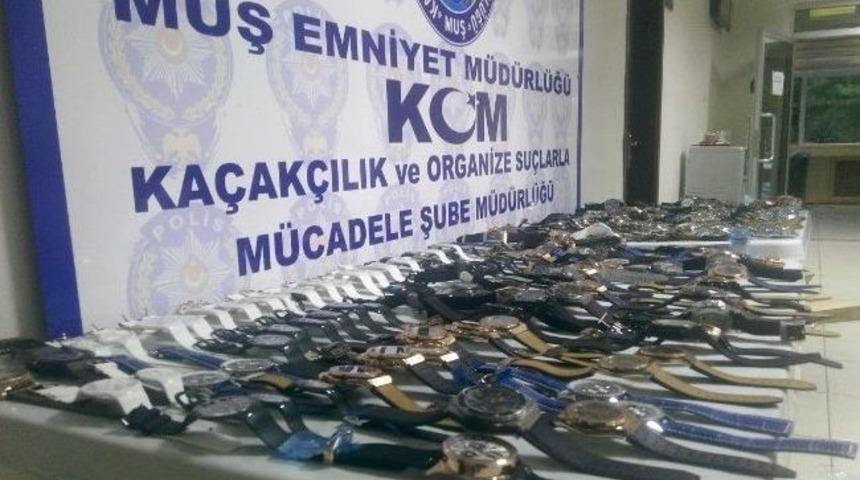 Muş&rsquo;ta Ka&ccedil;ak Saat Operasyonu