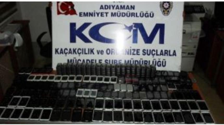 255 Adet G&uuml;mr&uuml;k Ka&ccedil;ağı Telefon Yakalandı