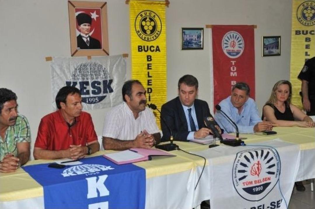 Buca Belediyesi'nde En Tatlı S&ouml;zleşme