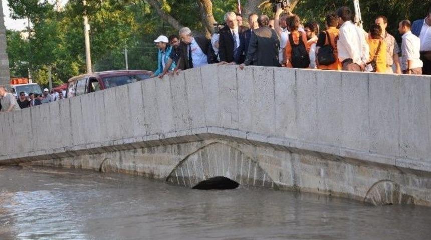 Debisi Artan Tunca Nehri Kırkpınar Alanını Tehdit Etmiyor