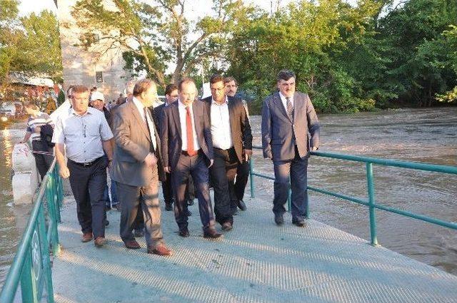 Debisi Artan Tunca Nehri Kırkpınar Alanını Tehdit Etmiyor 1