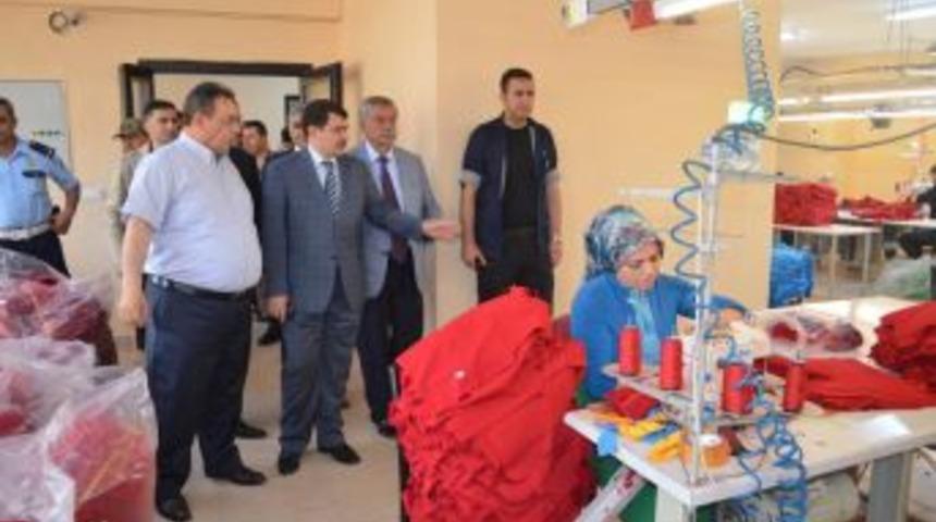 Vali Şahin, Doğanşehir'de Incelemelerde Bulundu