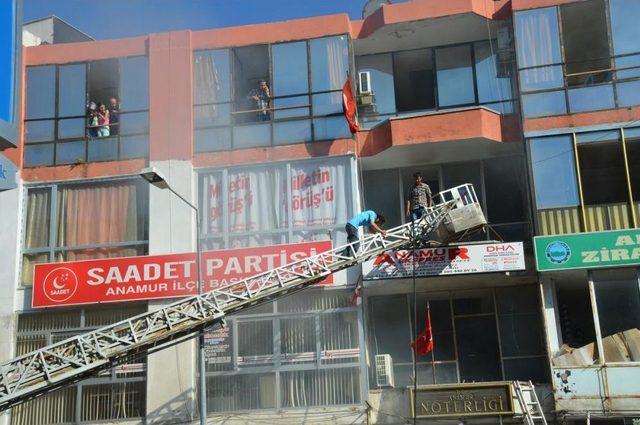 Mersin de Işhanında Yangın 2