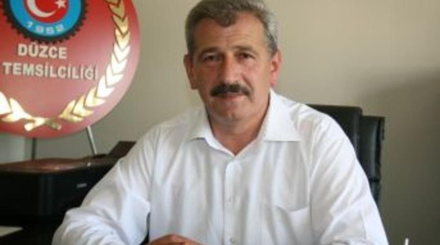 T&uuml;rk-iş D&uuml;zce İl Temsilcisi Ardı&ccedil;;