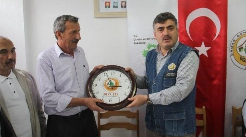 Kastamonu Orman B&ouml;lge M&uuml;d&uuml;r&uuml; Şahin K&ouml;yleri Gezerek Dert Dinliyor