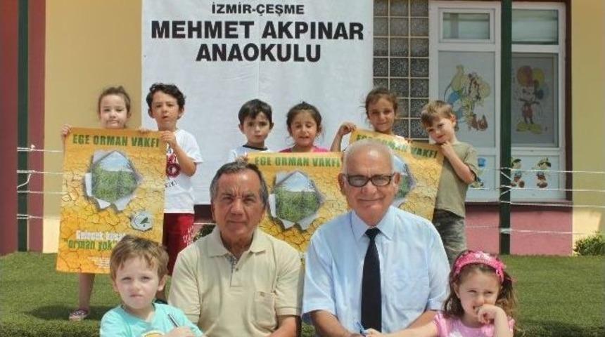 İzmir-&ccedil;eşme Otobanı Artık Daha Yeşil Olacak