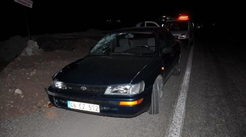Otomobilin Çarptığı Şahıs Hayatını Kaybetti