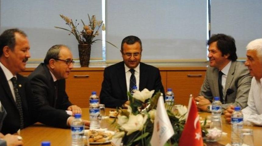 Denizli Protokol&uuml;nden Kocasert&rsquo;e Tebrik Ziyareti