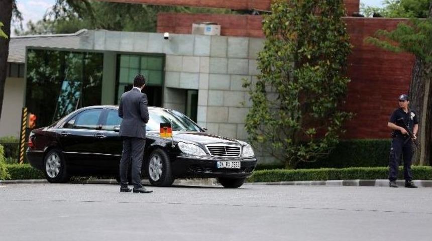 Cumhurbaşkanı G&uuml;l İle Almanya Dışişleri Bakanı Steınmeıer'in G&ouml;r&uuml;şmesi Sona Erdi