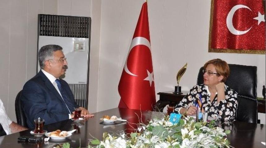 M&uuml;fed, Pekdaş'la Kentsel D&ouml;n&uuml;ş&uuml;m&uuml; Konuştu