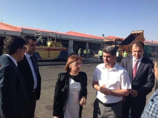 Şahin, &Ccedil;alışmaları Yerinde İnceledi 1