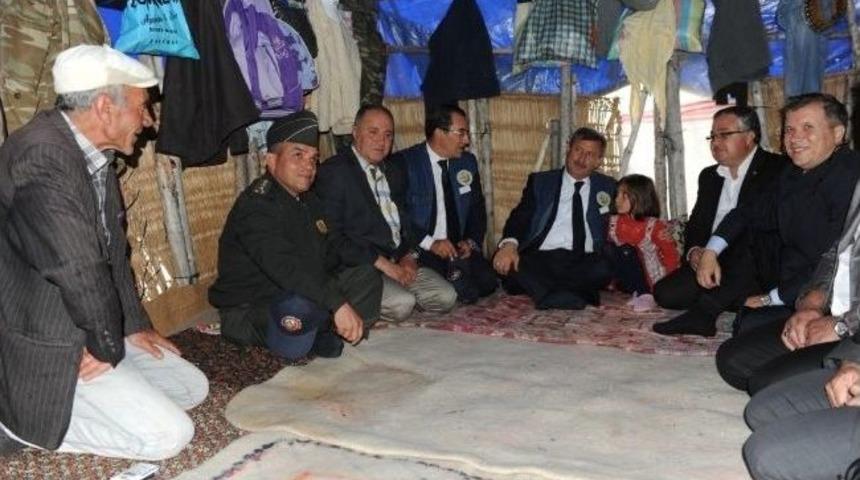 Vali Yılmaz, Tahtalı Mesire Yeri Ve G&uuml;ltepe G&ouml;zetleme Kulesi'ni İnceledi