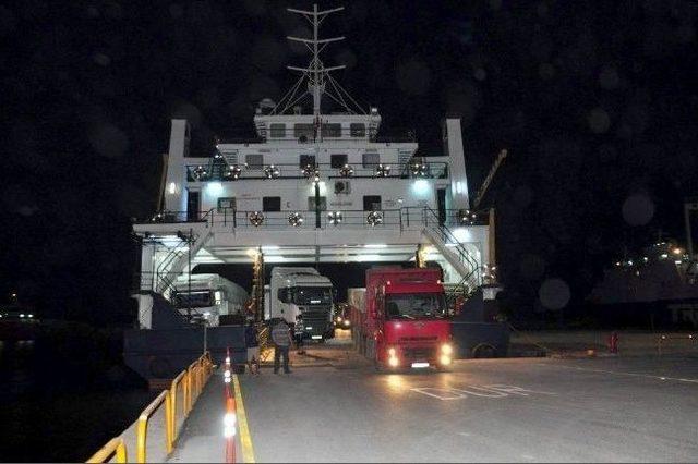 Bandırma Limanı ndan Her G&uuml;n 650 Tır Ge&ccedil;iş Yapıyor 2