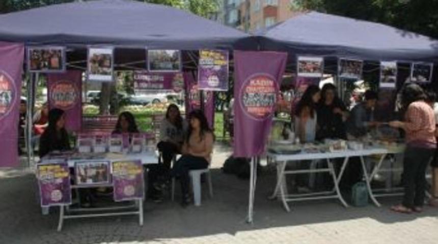 Kadın Cinayetlerini Durduracağız Platformu&rsquo;ndan Kermes Standı