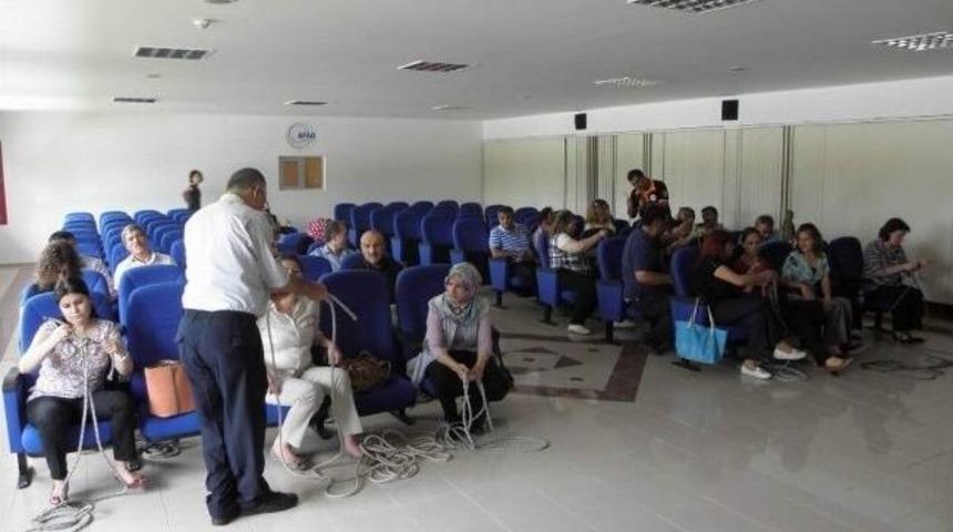 Afyonkarahisar&rsquo;da Kyk &Ccedil;alışanlarına Afet Ve Acil Durum Eğitimi Verildi