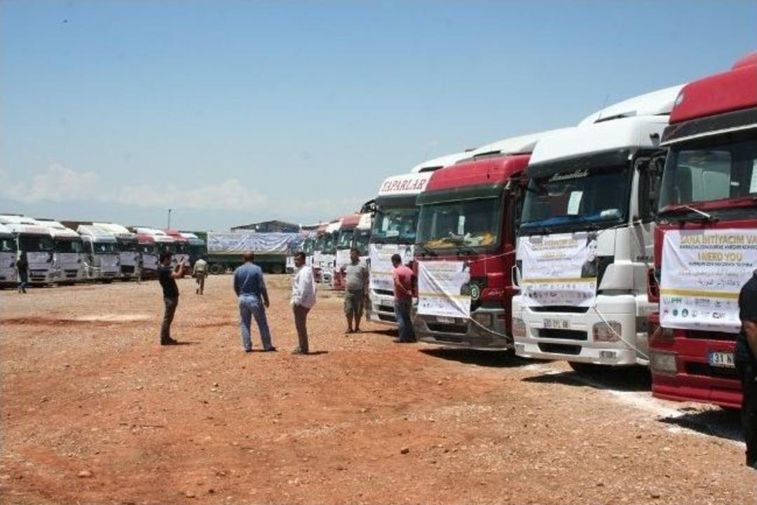 B&uuml;y&uuml;k Ramazan Konvoyu Suriye İ&ccedil;in Yollarda