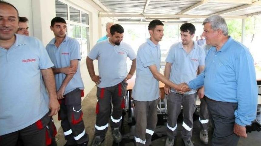 Başkan Karaosmanoğlu Gebze&rsquo;de Sanayi Tesislerini Gezdi