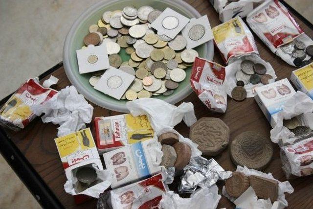 (özel Haber) Sigara Kutularından Tarihi Eser Çıktı 1