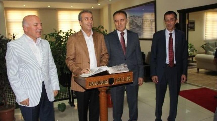 Bakan Ala Ve Eker Erzurum&rsquo;da