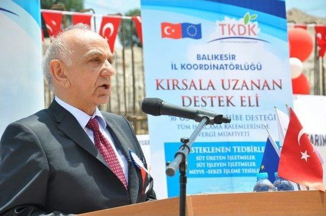 Dursunbey de Et İşleme Tesisinin Temeli Atıldı 1