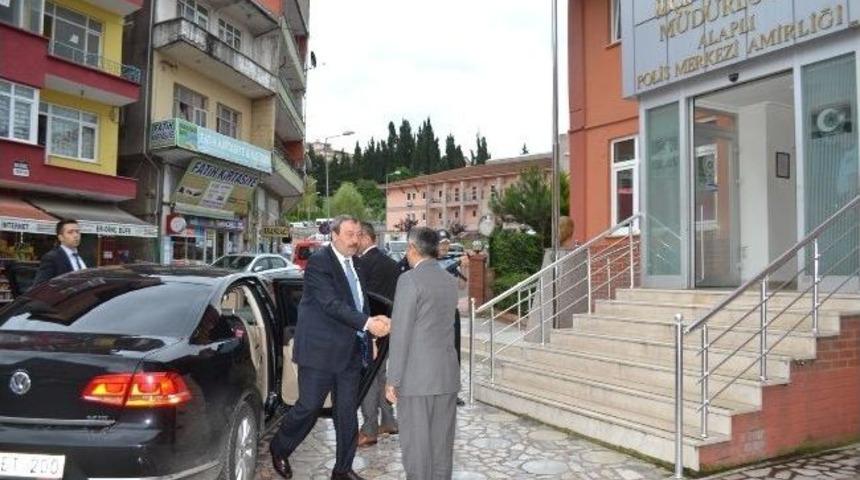 Emniyet M&uuml;d&uuml;r&uuml; Ak&rsquo;tan Alaplı &Ccedil;ıkarması