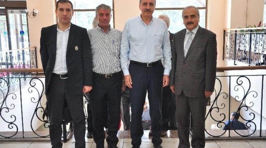 Başkan Şahin, Numan Kurtulmuş'u Ziyaret Etti