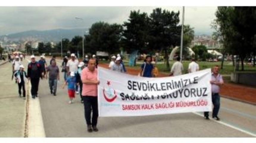 Samsun'da Sağlıklı Yaşam Y&uuml;r&uuml;y&uuml;ş&uuml;