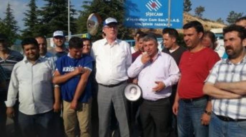 Kurt&rsquo;tan İş&ccedil;ilere Ziyaret