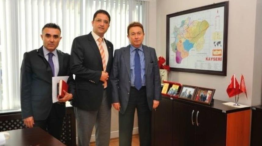 Ag&uuml; Rekt&ouml;r&uuml;'nden, Basın İlan Kurumu'na Ziyaret