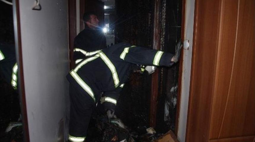 Aydın&rsquo;da İkamet Yangını