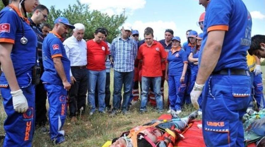 Karaman&rsquo;da Umke&rsquo;den Eğitim Sonu Tatbikatı