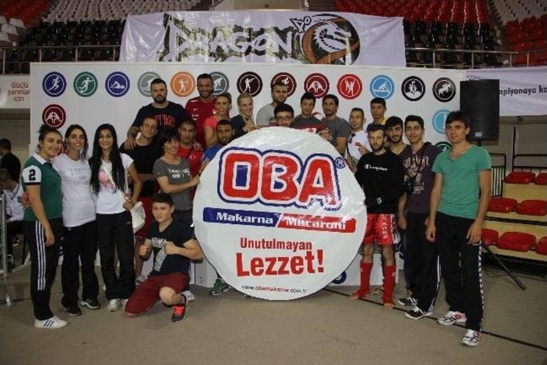 Oba Makarna &rsquo;ya Kickbokscu Sporculardan Teşekk&uuml;r Yağdı