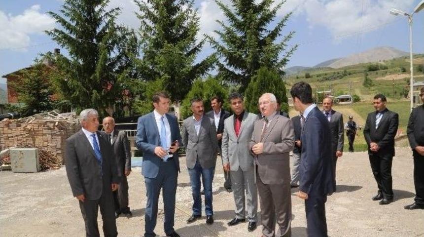 Vali Barut, İl&ccedil;elerde İncelemelerde Bulundu