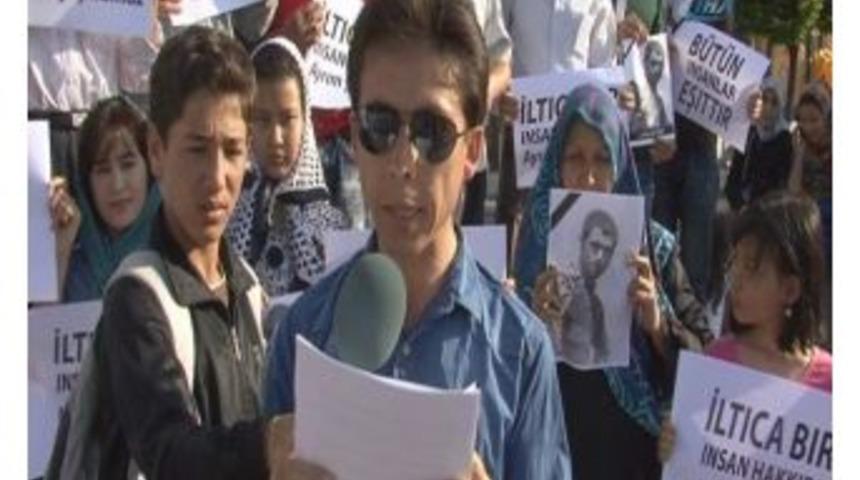 Afganlar G&ouml;zaltındayken &Ouml;ld&uuml;ğ&uuml;n&uuml; İddia Ettikleri Afgan M&uuml;lteci İ&ccedil;in Etkin Soruşturma İstedi