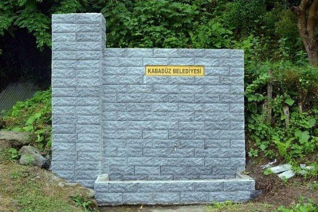 Belediyeden &Ccedil;eşmelere Tadilat 1