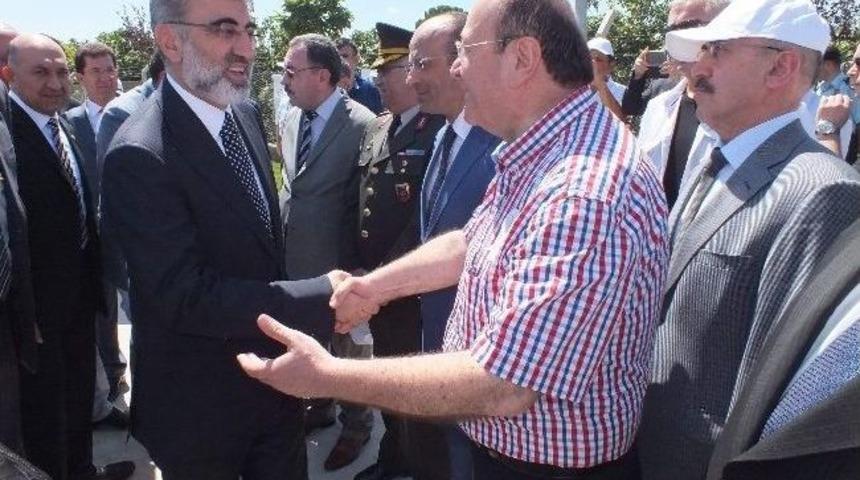 Başkan &Ouml;zakcan&rsquo;ın, Bakan Yıldız&rsquo;la Samimi Sohbeti