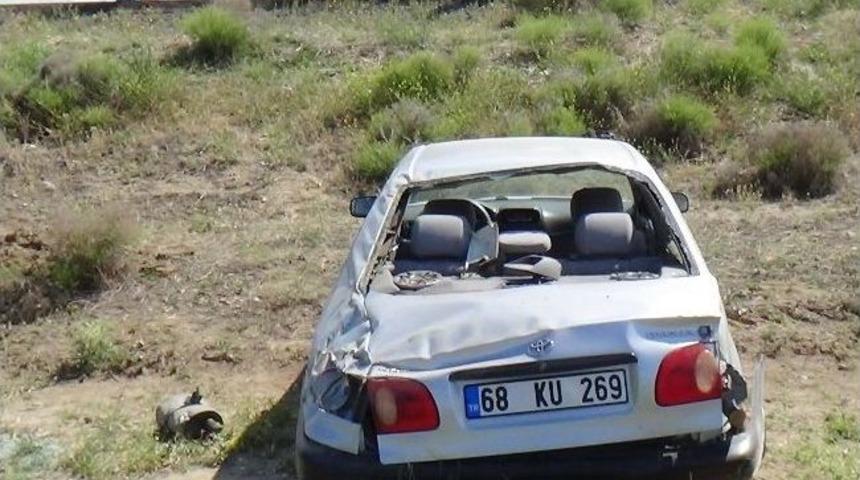 Otomobil Şarampole U&ccedil;tu: 4 Yaralı