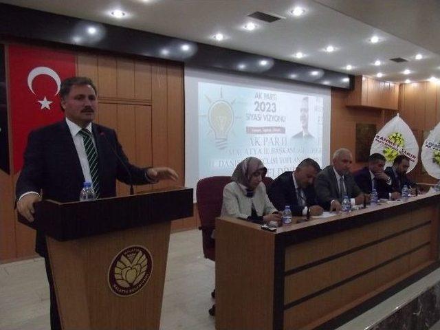 Ak Parti Malatya İl Danışma Meclisi Toplantısı Yapıldı