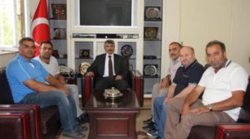 İl Dışındaki Bayburt Derneklerinden Vali &Uuml;nl&uuml;er'e Ziyaret