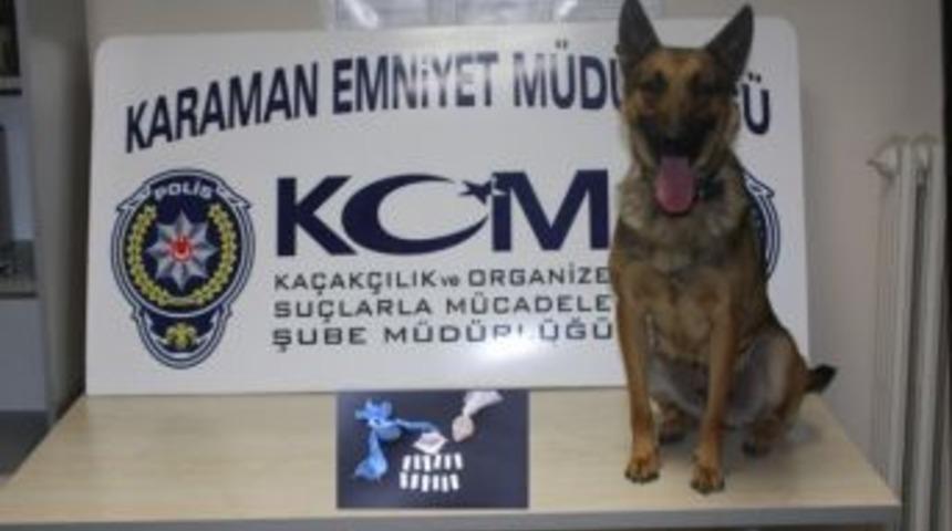 Karaman'da 13 Gram Eroin Ele Ge&ccedil;irildi