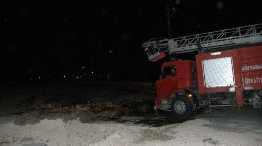 Anız Yangını Korkuttu