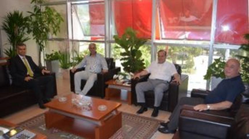 S&ouml;ke Cumhuriyet Başsavcısı Ayhan &Ouml;nder&rsquo;den Başkan Toyran&rsquo;a Veda Ziyareti