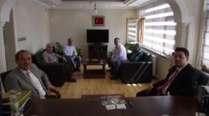 Kaymakam &Ccedil;elik'ten Veda Ziyareti