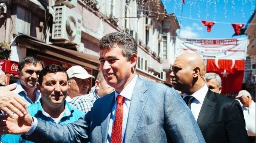 Feyzioğlu'ndan Termik Santral Standına Ziyaret