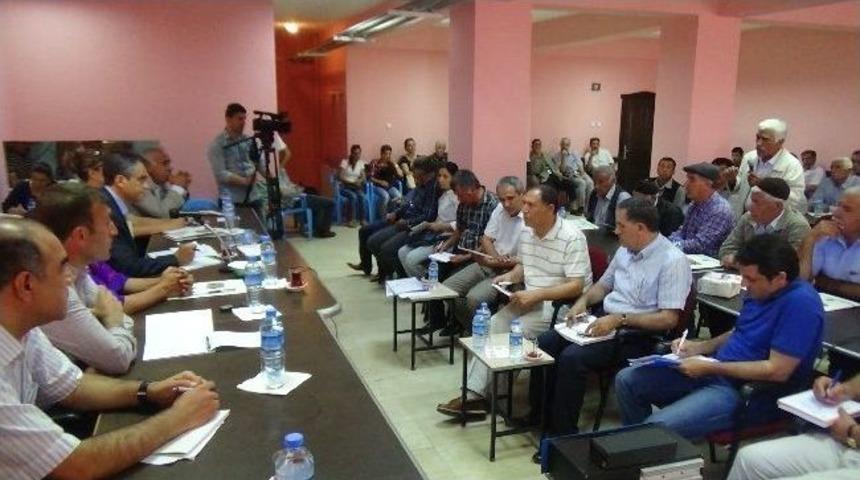 Kulp&rsquo;ta 57 Mahallenin Sorunu Tartışıldı