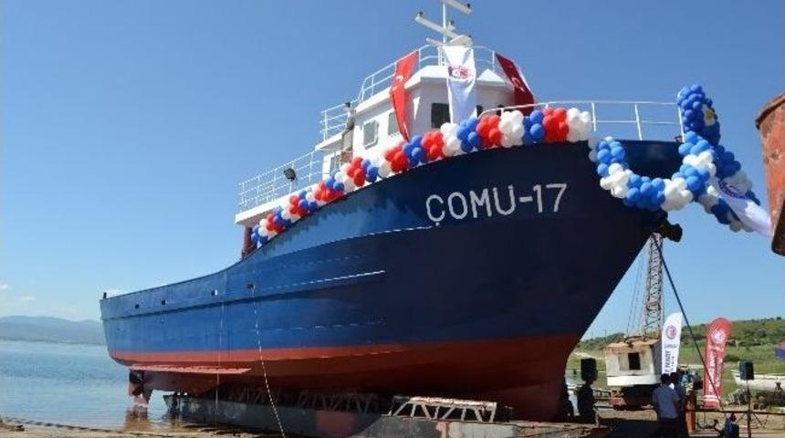 &Ccedil;om&uuml; 17 Teknesi, Denize İndirildi