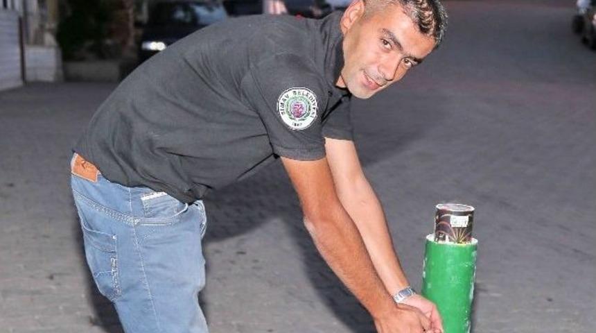 Simav&rsquo;da Ramazan Topu Yerine Ses Bombası