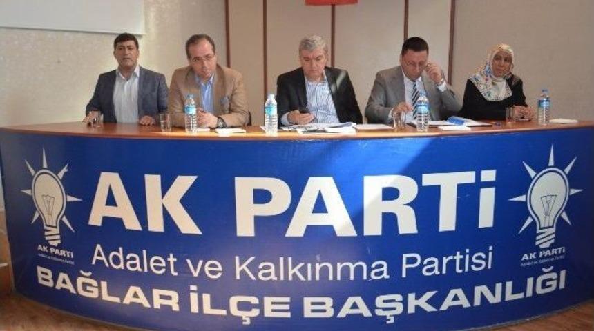 Ak Parti Diyarbakır İl Koordinat&ouml;r&uuml; Ve İl Başkanı&rsquo;ndan Teşkilat Ziyareti