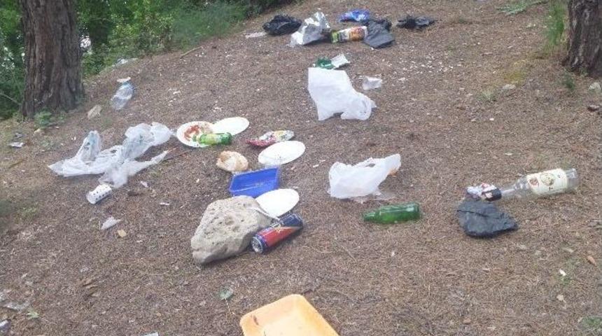 Bilecik Kent Ormanında &Ccedil;evre Kirliliği İddiası