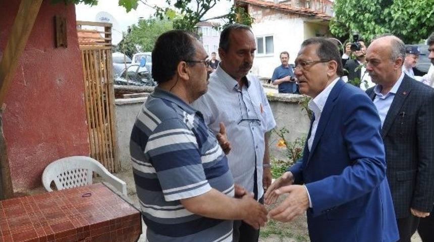 Başkan Uğur'dan Maden Şehidinin Ailesine Ziyaret